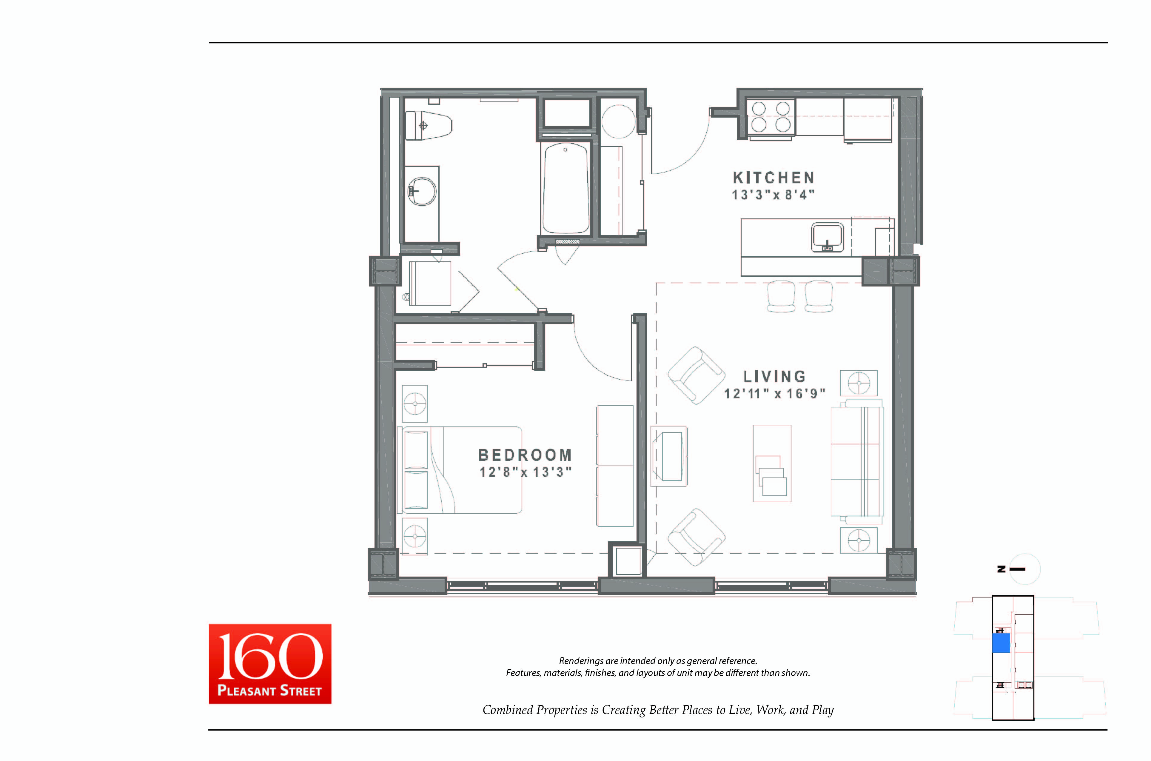 Malden - 1 Bed, 1 Bath - Image 35